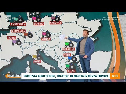 Le proteste degli agricoltori - Unomattina -  31/01/2024