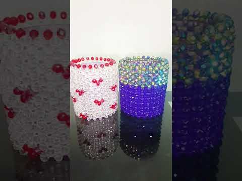 DIY Beaded holders #shorts #halloween #diy #diyprojects #crafts #diyholder #youtubeshorts #viral