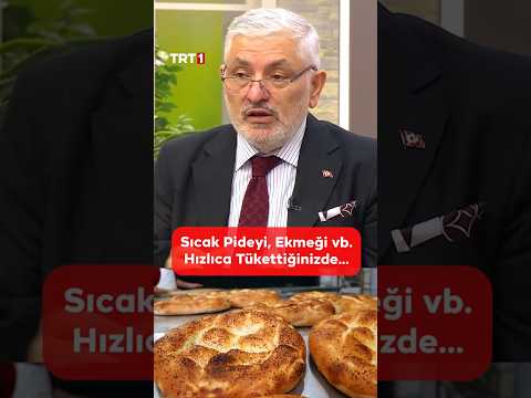Sıcak Pideyi Hızlıca Yiyiyorsanız... - Prof. Dr. Yusuf Kalko Uyarıyor #Alişan #TRT1 #Shorts
