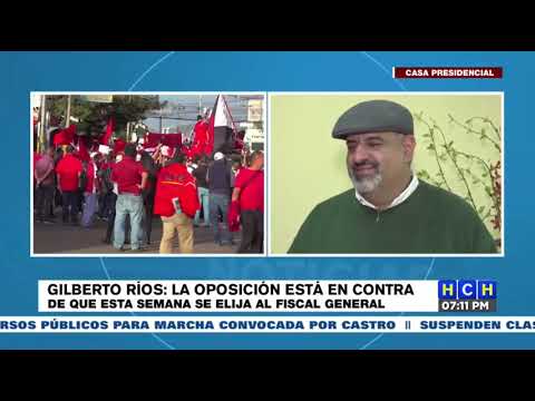 Gilberto Ríos: Mañana hay una manifestación, cívica y pacífica