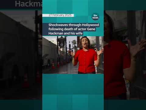 Shockwaves through Hollywood following death of actor Gene Hackman and his wife #itvnews