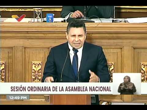 Samuel Moncada en la Asamblea Nacional de Venezuela, discurso completo este 26 mayo 2022