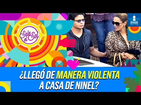 ¡Video de Giovanni Medina llegando a casa de Ninel Conde de manera violenta! | Sale el Sol