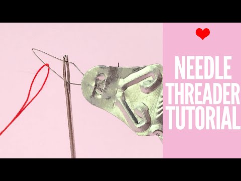 How to Thread a Needle with a Needle Threader