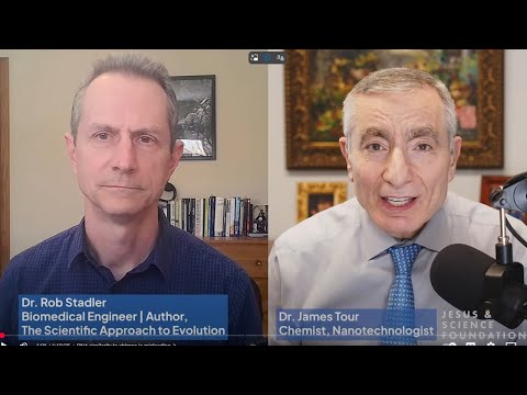 Evolution vs. Evidence: #science #chemistry #abiogenesis Dr. James Tour interviews Rob Stadler