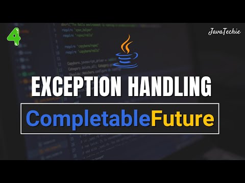 Java 8 CompletableFuture Exception Handling 🚀 | Hands-on Examples | Part 4 | ‪@Javatechie