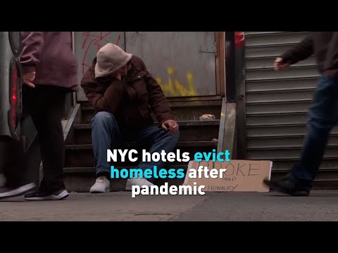 New York hotels evict homeless people given shelter during pandemic