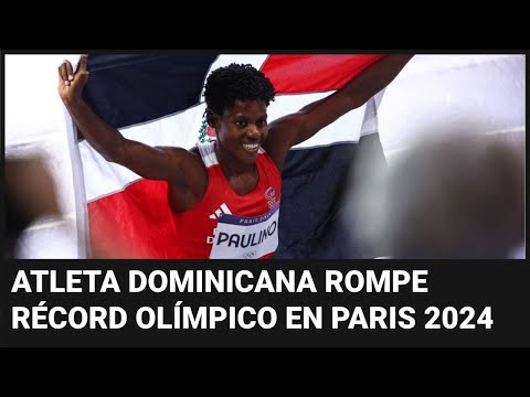 Medalla de oro y récord olímpico: atleta dominicana hace historia en los Juegos Olímpicos de París