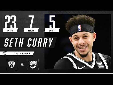 Seth Curry gets the W in Nets debut  Leads team with 23 PTS & 7 REB video clip 