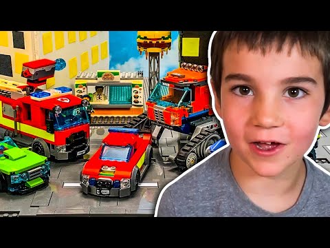 Toy Racecar Rescue Story! | Pretend play with Car Toys for Kids | JackJackPlays