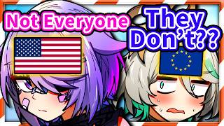 European CC Can’t Believe This Isn’t Common in America 【HololiveEN】