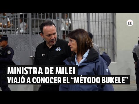 Bullrich, ministra de Milei, viajó a conocer el “método Bukele” en El Salvador | El Espectador