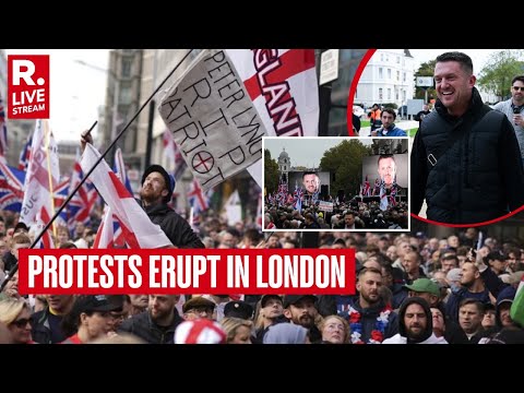 LIVE: Anti-immigration March Ensues In central London | England | United Kingdom