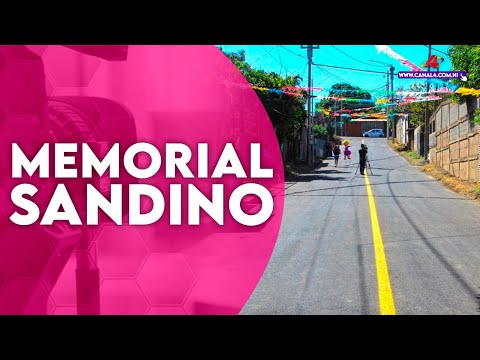 Memorial Sandino estrena calles para el pueblo