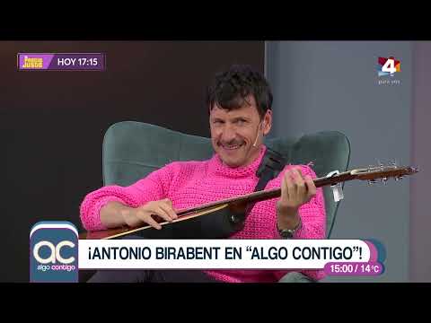 Algo Contigo - Antonio Birabent: No sé cuántos extranjeros escribieron tanto de Montevideo como yo