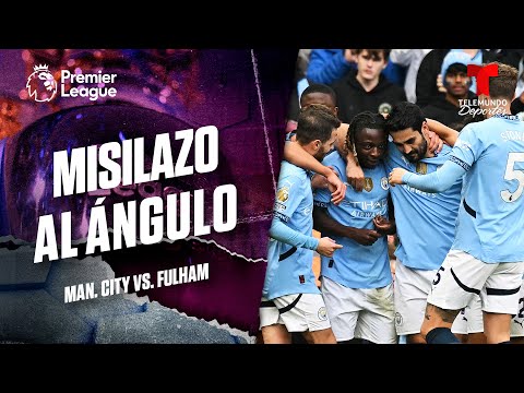 Increíble golazo de Doku - Man. City vs. Fulham | Premier League | Telemundo Deportes