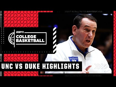 North Carolina Tar Heels at Duke Blue Devils [Coach K’s FINAL HOME GAME] | Full Game Highlights video clip