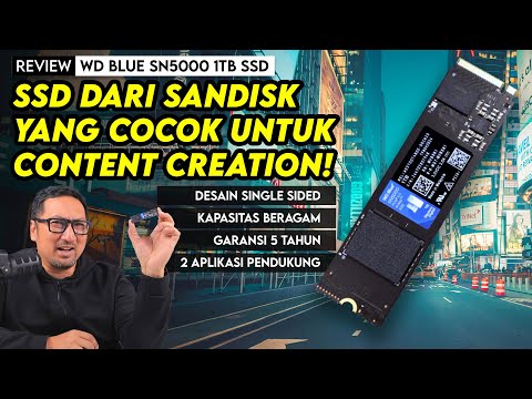 SSD dari SanDisk yang Cocok Untuk Content Creation! Review WD Blue SN5000 NVMe SSD 1 TB