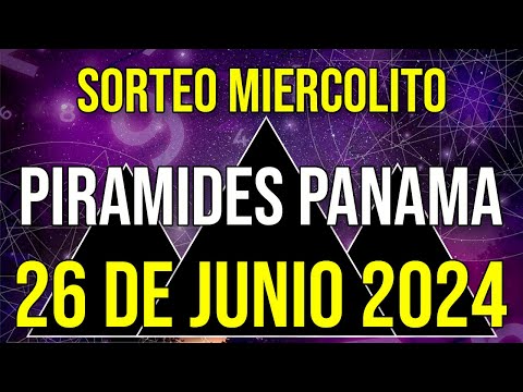 Pirámide Loteria Panamá para hoy Miércoles 26 de Junio 2024 Lotería de Panamá