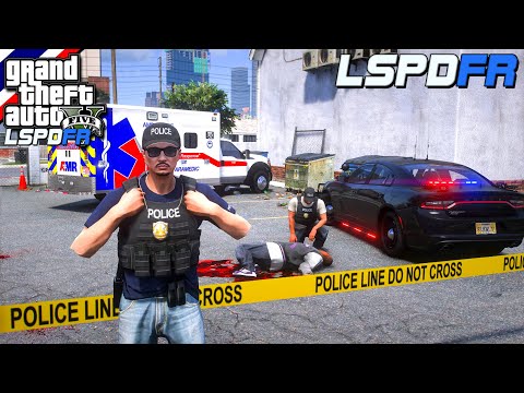 GTAV-LSPDFRมาเป็นตำรวจในเก