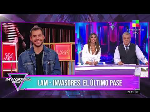 LAM - Invasores de la TV, el pase: la despedida de Fava con Yanina Latorre
