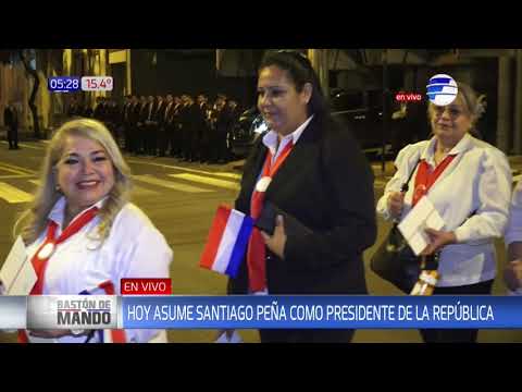 Santiago Peña asume hoy la presidencia del Paraguay