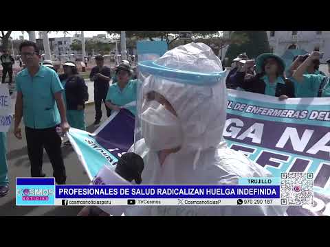 Trujillo: profesionales de salud radicalizan huelga indefinida