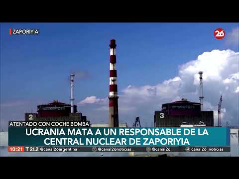 Ucrania mata a un responsable de la central nuclear de Zaporiyia