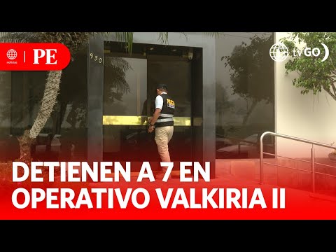 Siete detenidos y 21 inmuebles allanados en operativo Valkiria 11 | Primera Edición | Noticias Perú
