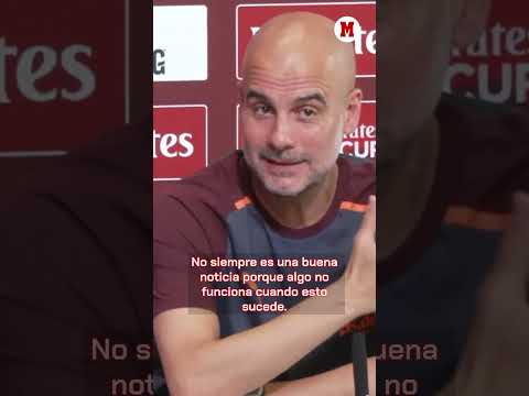 Guardiola, afectado tras el despido de Xavi I MARCA