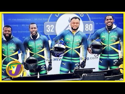 Jamaica's Bobsled Team for Beijing Olympics - Jan 19 2022