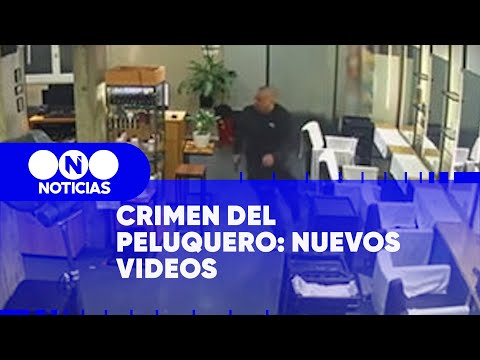 CRIMEN del PELUQUERO de RECOLETA: NUEVOS VIDEOS - Telefe Noticias