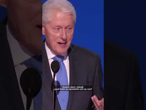 Bill Clinton: Trump es el del ‘yo, mí, me, conmigo #shorts