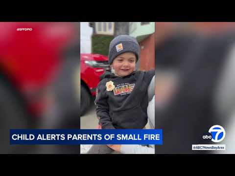 'Call 911!': Child saves day after telling parents about CA house fire