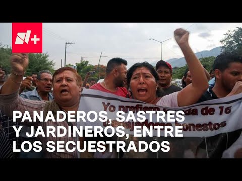 Familias de trabajadores secuestrados en Chiapas aumentan bloqueos - En Punto