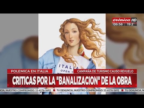 Polémica con la Venus de Botticelli: ¿nace una nueva influencer?