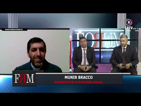 Entrevista en Forum a Munir Bracco- Sacerdote de la pastoral Social