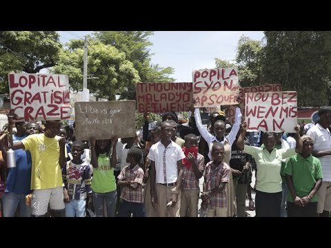 Haití | Protestas por el secuestro de una enferma estadounidense y su hija