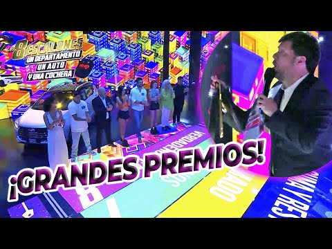 ¡DEPARTAMENTO, AUTO Y COCHERA! Guido Kaczka presentó los nuevos premios de Los 8 escalones