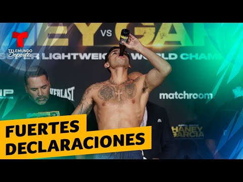 Ryan García acepta haber consumido alcohol y marihuana para su pelea con Haney | Telemundo Deportes