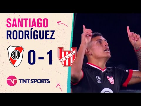 #Instituto golpeó de entrada a #River con gol de #Rodriguez