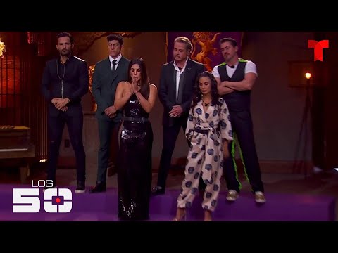 Paola Villalobos y Robbie Mora se salvan | Los 50 | Telemundo Entretenimiento