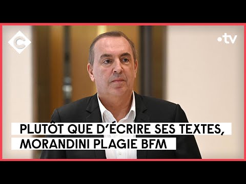 Vu sur CNews : Jean-Marc Morandini qui plagie BFM - L’ABC - C à Vous - 05/01/2023