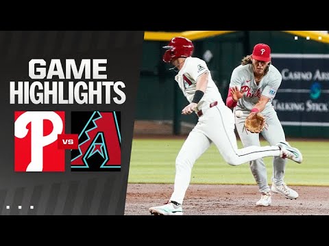 Phillies vs. D-backs Game Highlights (8/11/24) | MLB Highlights