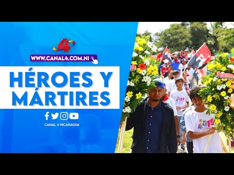 Militancia Sandinista rinde homenaje a héroes y mártires en Jinotepe y San Marcos