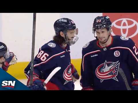 Blue Jackets Marchenko Notches Third Career Hat Trick vs. Predators