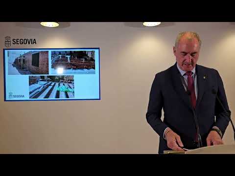 Ayuntamiento de Segovia. Mazarías repasa en rueda de prensa los temas de actualidad 9/5/2024