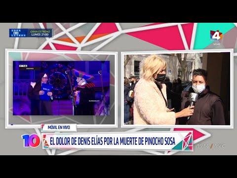 Algo Contigo - El dolor de Denis Elías por la muerte de Pinocho Sosa