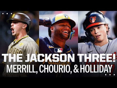 JACKSON THREE! The 3 Jackson rookies have been HAMMERING HOMERS the past few days!