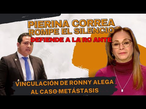 Pierina Correa: Defiende a la RC Ante la Vinculación de Ronny Aleaga al Caso Metástasis